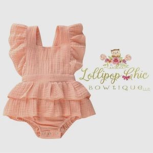 Baby onesie dress